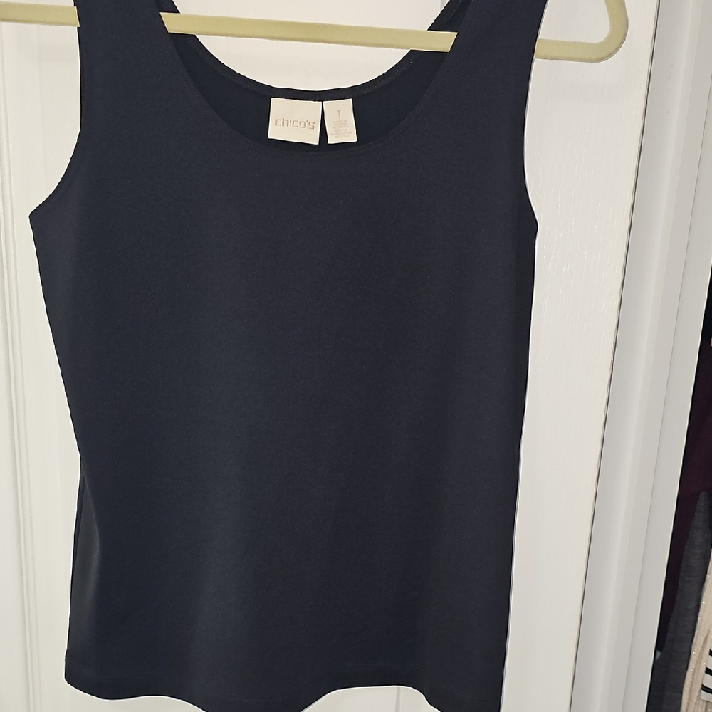 Chico's Classic Black Tank Top